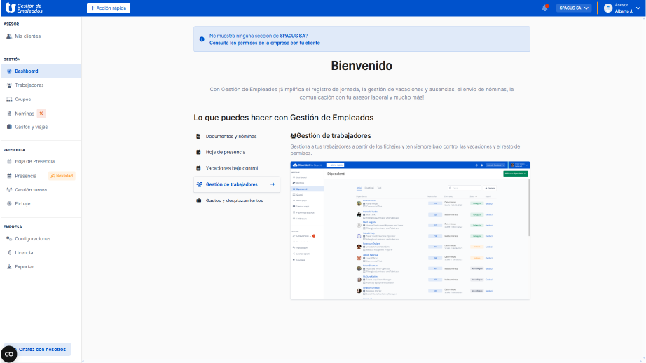 Software para gestión de recursos humanos rápido y sencillo