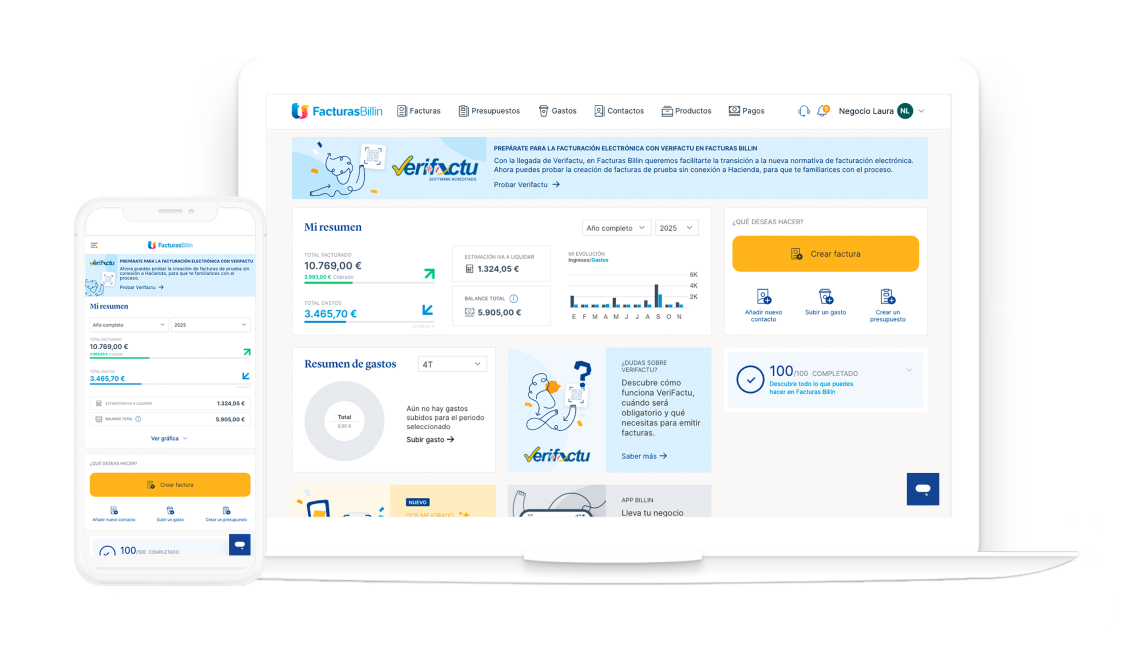 TEAMSYSTEM FACTURAS BILLIN